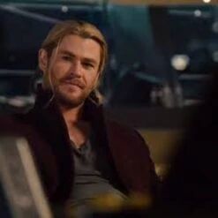 Avengers Age Of Ultron Thor (Chris Hemsworth) Coat -Film Star Cheap Outfits Store Age of Ultron Thor Brown Coat 3 500x500 1