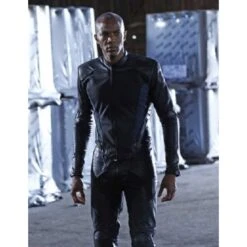 Agents Of Shield Mike Peterson Black Leather Jacket -Film Star Cheap Outfits Store Agents Of Sheild Mike Peterson Black Jacket 3 500x500 1