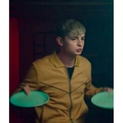 Alex Rider Otto Farrant Yellow Jacket -Film Star Cheap Outfits Store Alex Rider Bomer Jacket 500x500 1