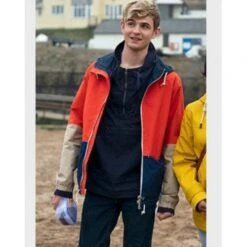 Alex Rider S02 Otto Farrant Orange Jacket