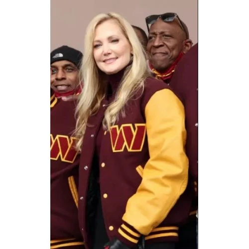 Washington Commanders Varsity Jacket 2 Washington Commanders Varsity Jacket - Image 2