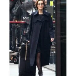 Anatomy Of A Scandal Michelle Dockery Black Coat