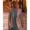 And Just Like Carrie Bradshaw Satin Crepe Blazer