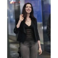 Wecrashed Anne Hathaway Leather Jacket