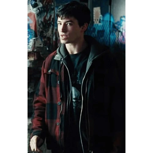 2017 Justice League Ezra Miller Jacket 6 2017 Justice League Ezra Miller Jacket - Image 6