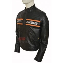 Bill Goldberg Harley Davidson Motorcycle Leather Jacket -Film Star Cheap Outfits Store Bill Goldberg Leather Jacket 500x500 1