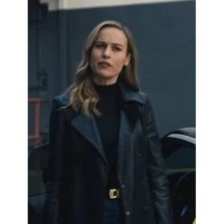 Super Bowl Brie Larson Leather Jacket