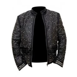 WWE Chris Jericho Sparkle Light Up Leather Jacket -Film Star Cheap Outfits Store Chris Jericho Sparkle Light Up Jacket 500x500 1