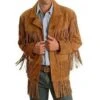 Jon Voight Midnight Cowboy Jacket With Fringe