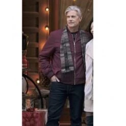 Coyote Creek Christmas Rick Parker Maroon Jacket