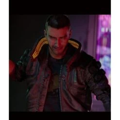 Cyberpunk 2077 Jacket 7 Cyberpunk 2077 Jacket -Film Star Cheap Outfits Store Cyberpunk 2077 Samurai Bomber Jacket 500x500 1