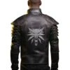 Cyberpunk 2077 Wolf School Leather Jacket