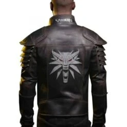 Cyberpunk 2077 Wolf School Leather Jacket