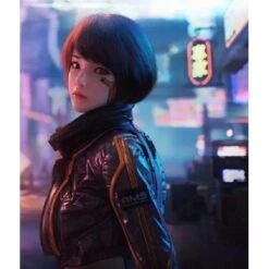 Cyberpunk Syn Leather Jacket