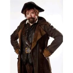 DOCTOR WHO SAM SWIFT LEATHER COAT
