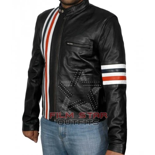 Easy Rider Peter Fonda Motorcycle Leather Jacket 2 Easy Rider Peter Fonda Motorcycle Leather Jacket - Image 2