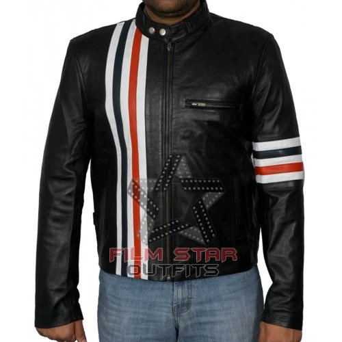 Easy Rider Peter Fonda Motorcycle Leather Jacket 3 Easy Rider Peter Fonda Motorcycle Leather Jacket - Image 3