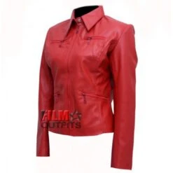 Once Upon A Time Emma Swan Red Leather Jacket -Film Star Cheap Outfits Store Emma Swan Red Leather Jacket 500x500 1