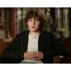 Yellowstone Carter Black Hoodie -Film Star Cheap Outfits Store Finn Little Yellowstone Carter Season04 Black Hoodie 500x500 1