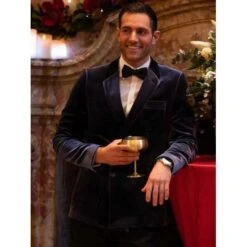 12 Dates Of Christmas S02 Garrett Marcantel Velvet Blazer