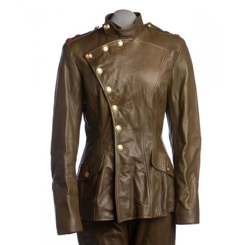 GoldenEye Xenia Onatopp Military Jacket 2 GoldenEye Xenia Onatopp Military Jacket - Image 2
