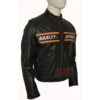 Bill Goldberg Harley Davidson Motorcycle Leather Jacket
