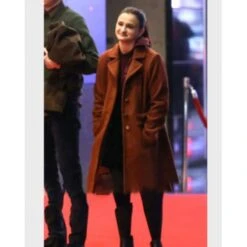 Hawkeye Lila Barton Brown Coat