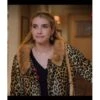Holidate Sloane Leopard Print Coat