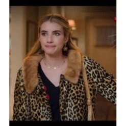 Holidate Sloane Leopard Print Coat
