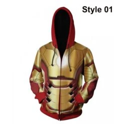 Avengers Endgame Iron Man 3D Hoodie