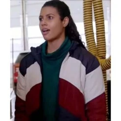 Chicago Fire S09 Kylie Estevez Colorblock Jacket