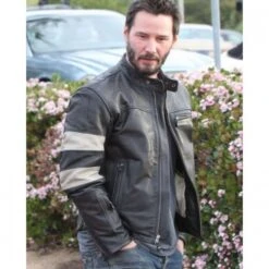 Keanu Reeves John Wick Motorcycle Jacket -Film Star Cheap Outfits Store Keanu Reeves Jacket 500x500 1