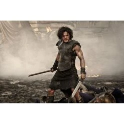 Kit Harington Pompeii (Milo) Black Vest -Film Star Cheap Outfits Store Kit Harington Pompeii20 black leather vest 1 500x500 1