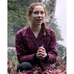Lost In Space Penny Robinson Maroon Jacket