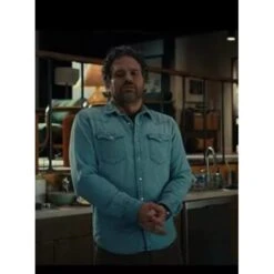The Adam Project Mark Ruffalo Denim Shirt