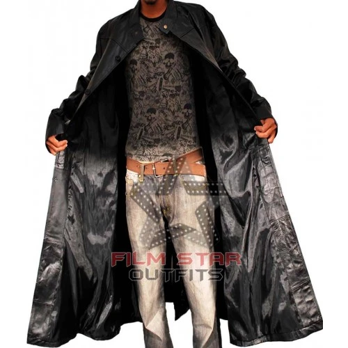 Keanu Reeves Matrix Trench Coat 4 Keanu Reeves Matrix Trench Coat - Image 4