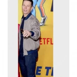 Me Time Mark Wahlberg Bomber Jacket