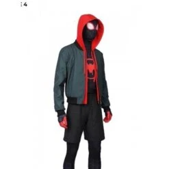 Miles Morales Into The Spider Verse Hoodie -Film Star Cheap Outfits Store Miles Morales Into The Spider Verse Jacket 500x500 1