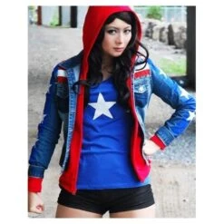 Miss America Chavez Avengers Denim Jacket