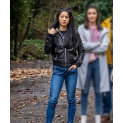 Nancy Drew George Fan Bomber Jacket