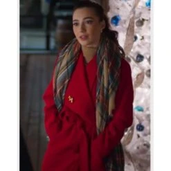Fixing Up Christmas Natalie Dreyfuss Red Coat