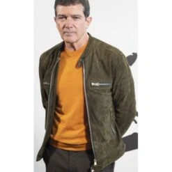 Antonio Banderas Pain Glory Leather Jacket
