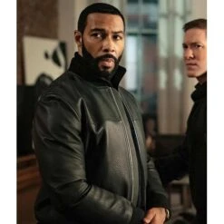 Power James St. Patrick Leather Jacket