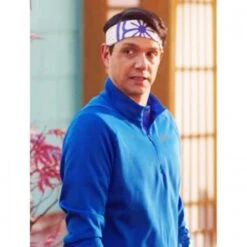 Cobra Kai S05 Daniel LaRusso Blue Jacket