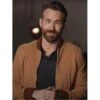 The Adam Project Ryan Reynolds Brown Bomber Jacket