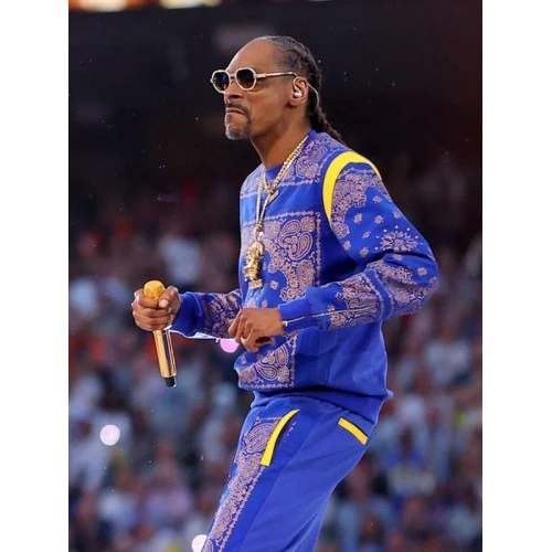 Snoop Dogg Super Bowl Halftime Tracksuit 3 Snoop Dogg Super Bowl Halftime Tracksuit - Image 3