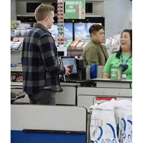 Superstore S05 Spencer Ralston Plaid Jacket 2 Superstore S05 Spencer Ralston Plaid Jacket - Image 2