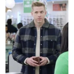 Superstore S05 Spencer Ralston Plaid Jacket