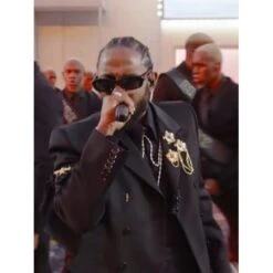 Kendrick Lamar Super Bowl Halftime Black Blazer