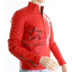 Superman Smallville Red Leather Jacket For Mens -Film Star Cheap Outfits Store Superman Red Leather Jacket 1 500x500 1